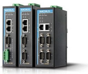 Moxa NPort IA5450AI-T Seriālais Ethernet serveris